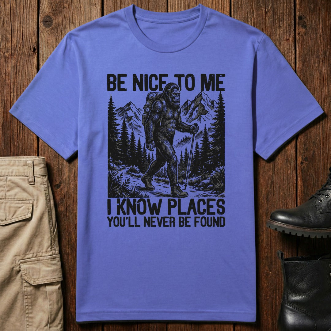Bigfoot Places T-Shirt