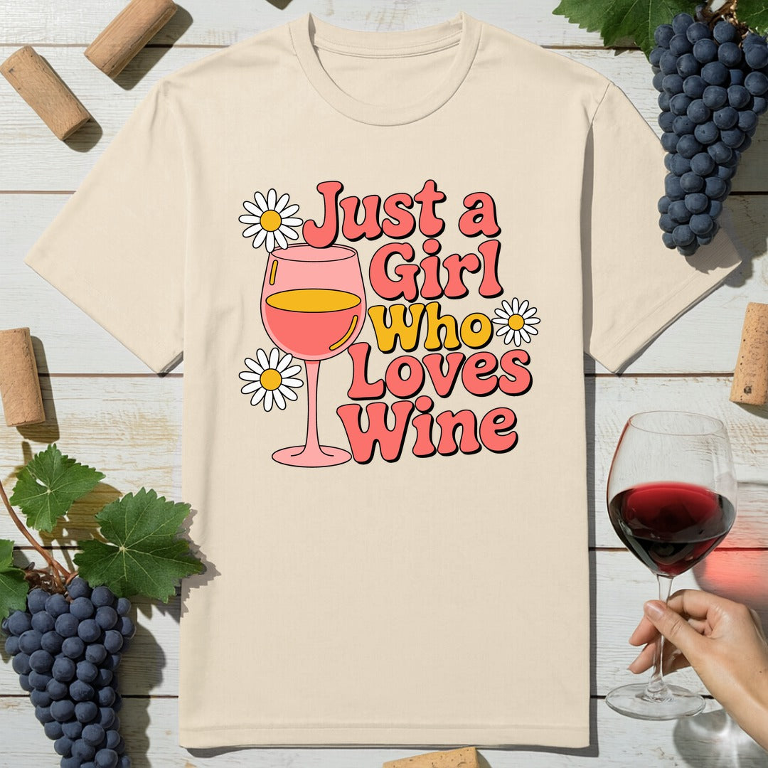 Floral Wine Lover T-Shirt