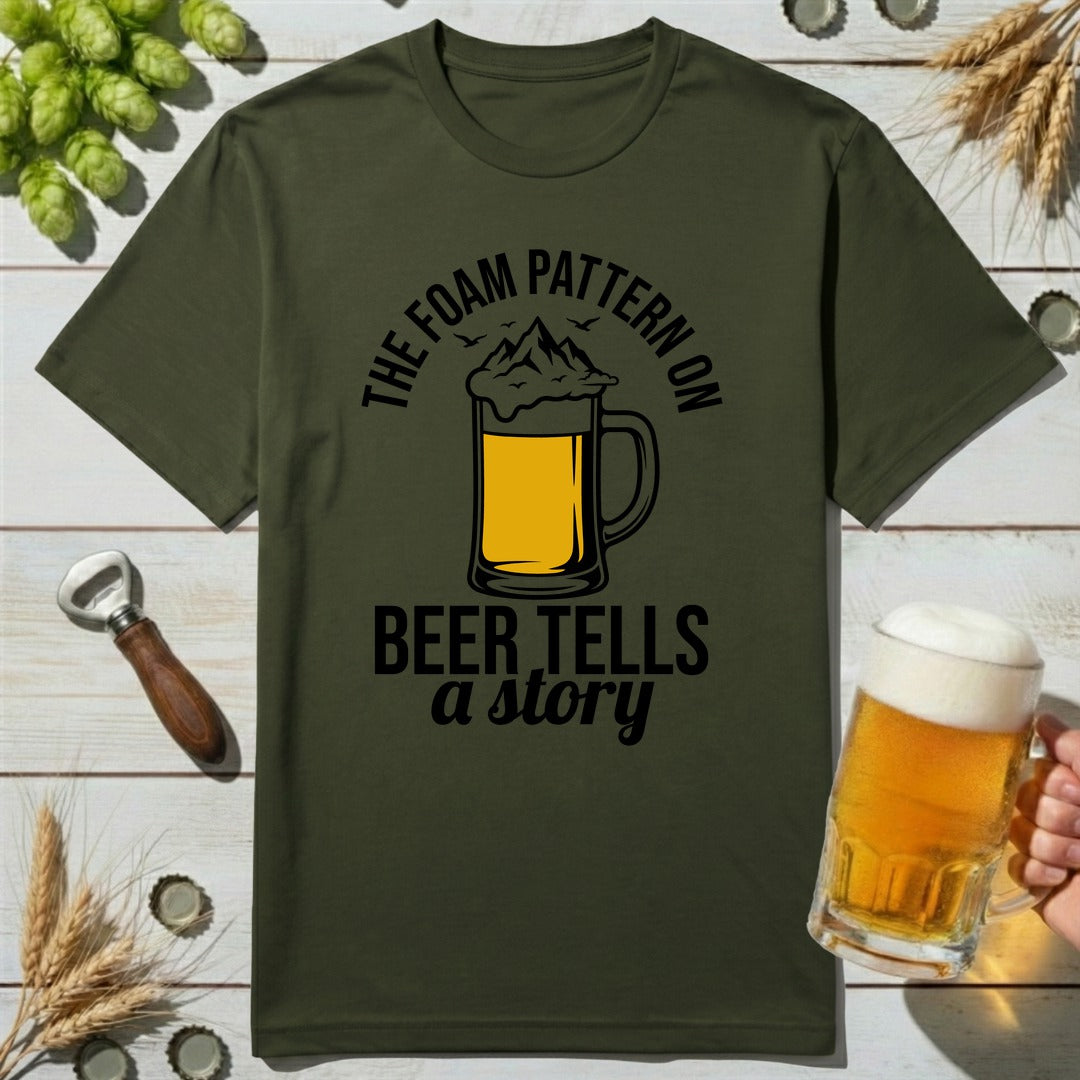 Foam Pattern T-Shirt