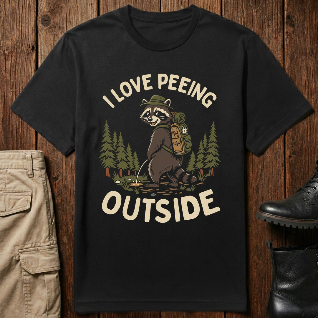 Outside Pee T-Shirt