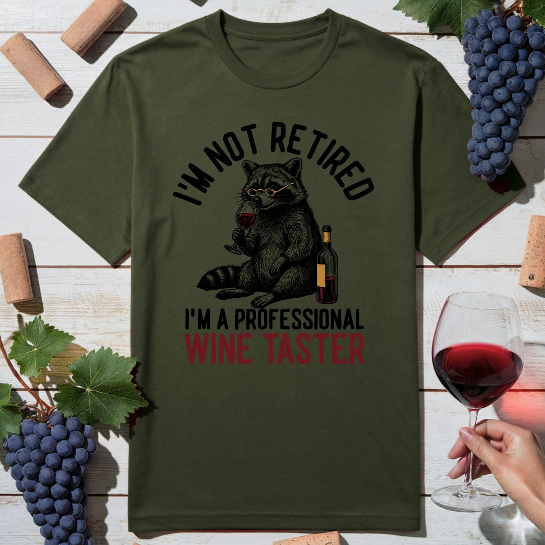 Professional Taster Raccoon T-Shirt