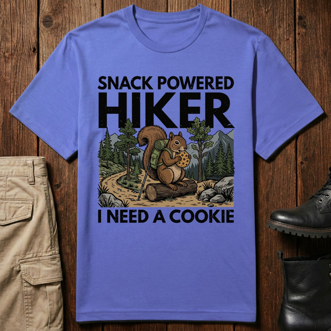 Snack Powered Hiker T-Shirt