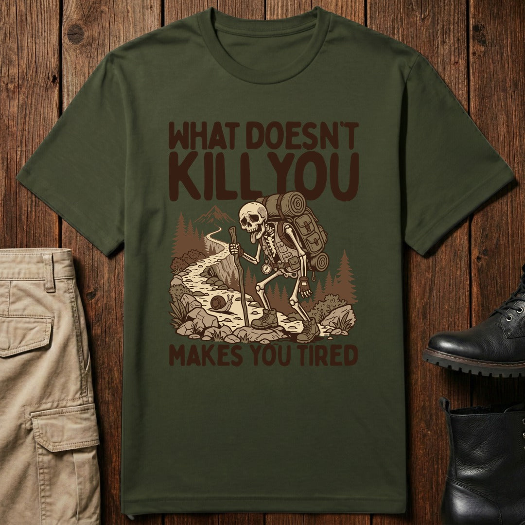 Tired Skeleton T-Shirt