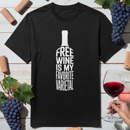 Free Wine Fan T-Shirt
