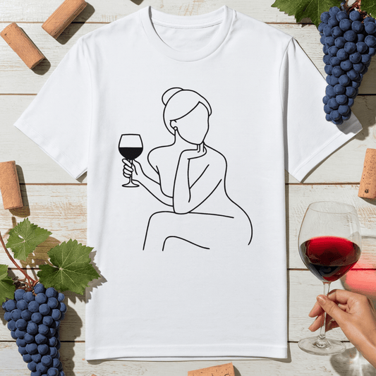 Wine Muse Outline T-Shirt