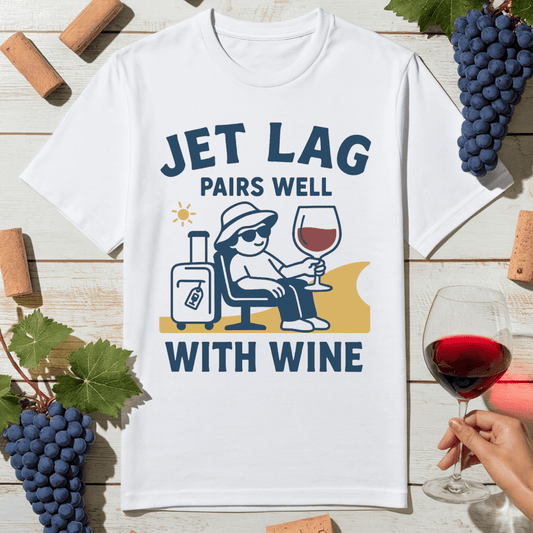 Wine and Jetlag T-Shirt