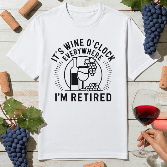 Retired Wine O’Clock T-Shirt