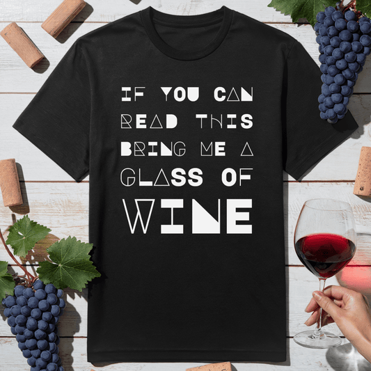 Geometric Wine Request T-Shirt