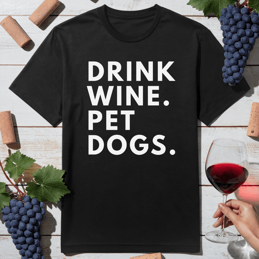 Dogs and Wine T-Shirt