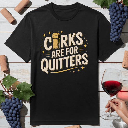 Corks Are for Quitters T-Shirt