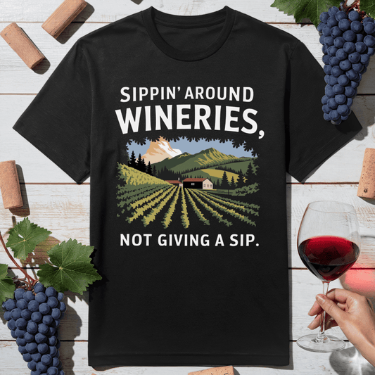 Sippin’ Around Wineries T-Shirt