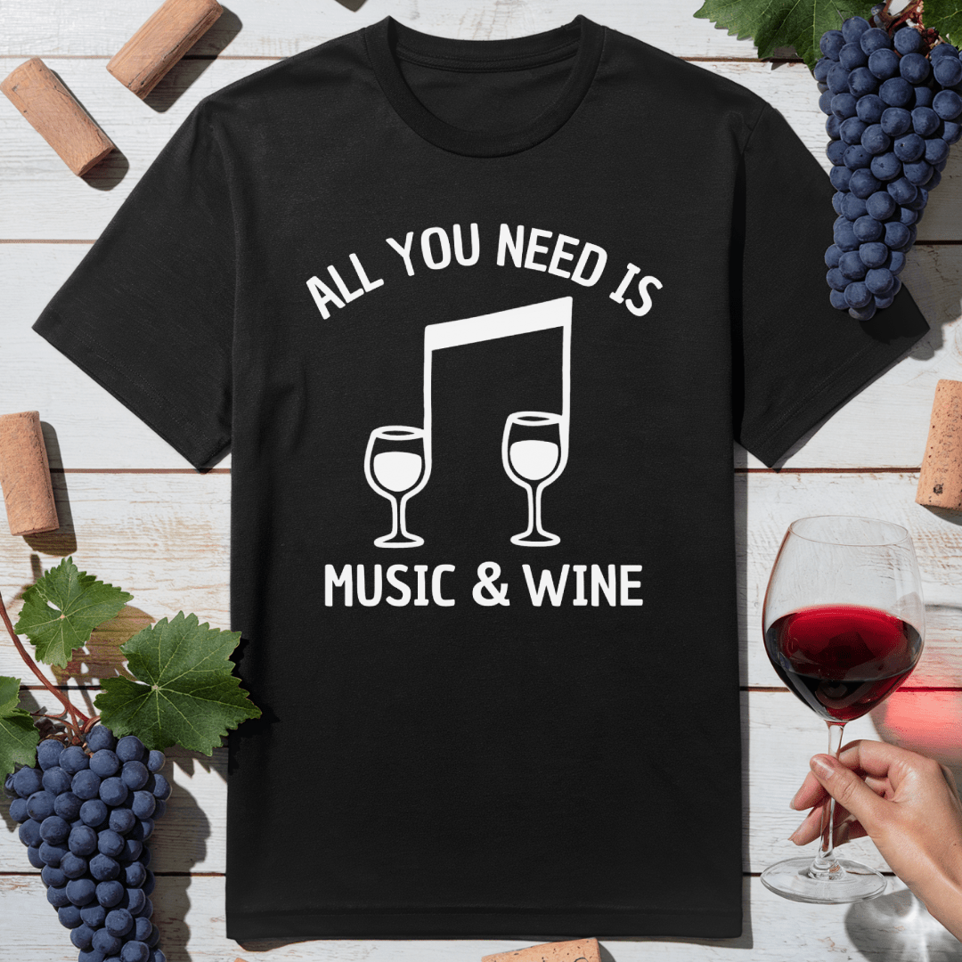 Music & Wine T-Shirt