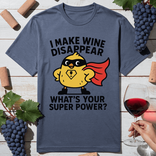 Wine Power Hero T-Shirt