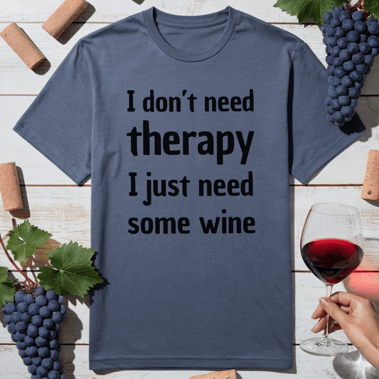 Wine Is My Therapy T-Shirt