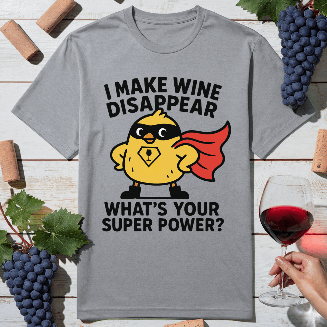 Wine Power Hero T-Shirt