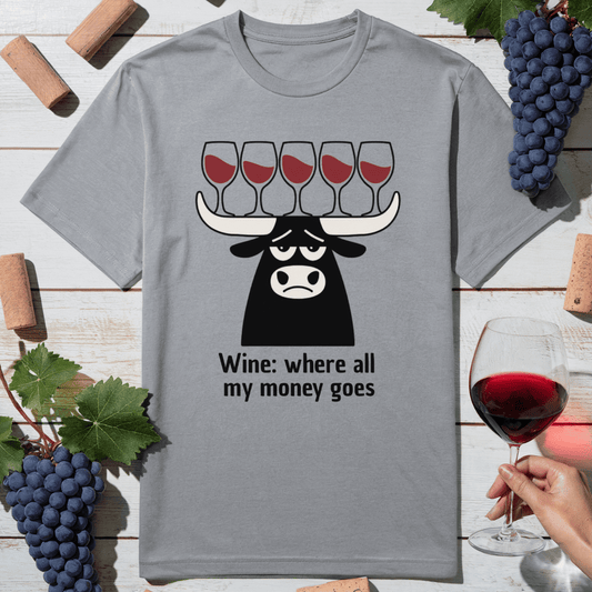 Wine Money Problem T-Shirt