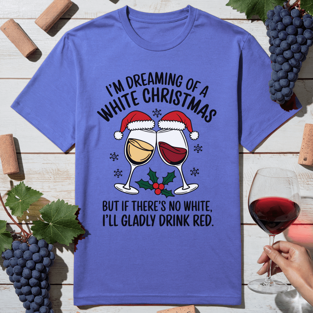 White or Red T-Shirt