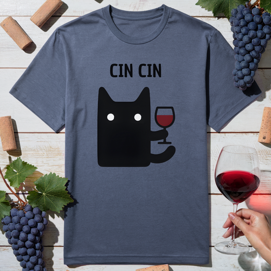 Cheers With Cat T-Shirt