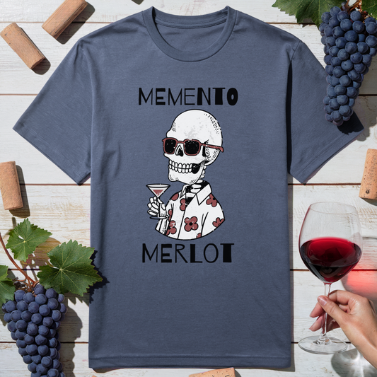 Skeleton Merlot T-Shirt