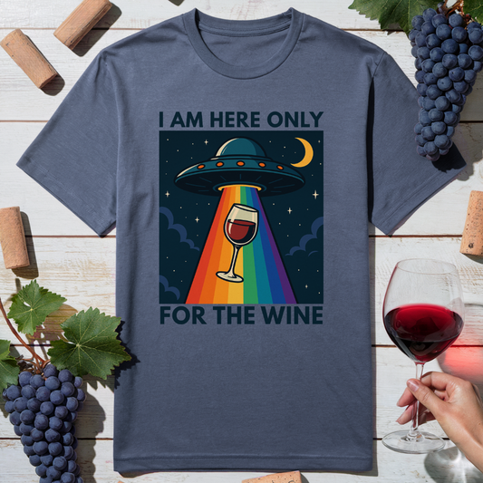 Here for Wine T-Shirt