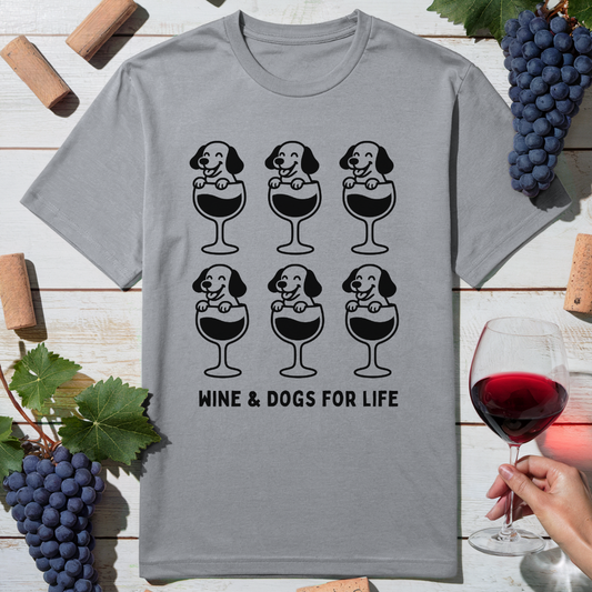Wine and Woofs T-Shirt