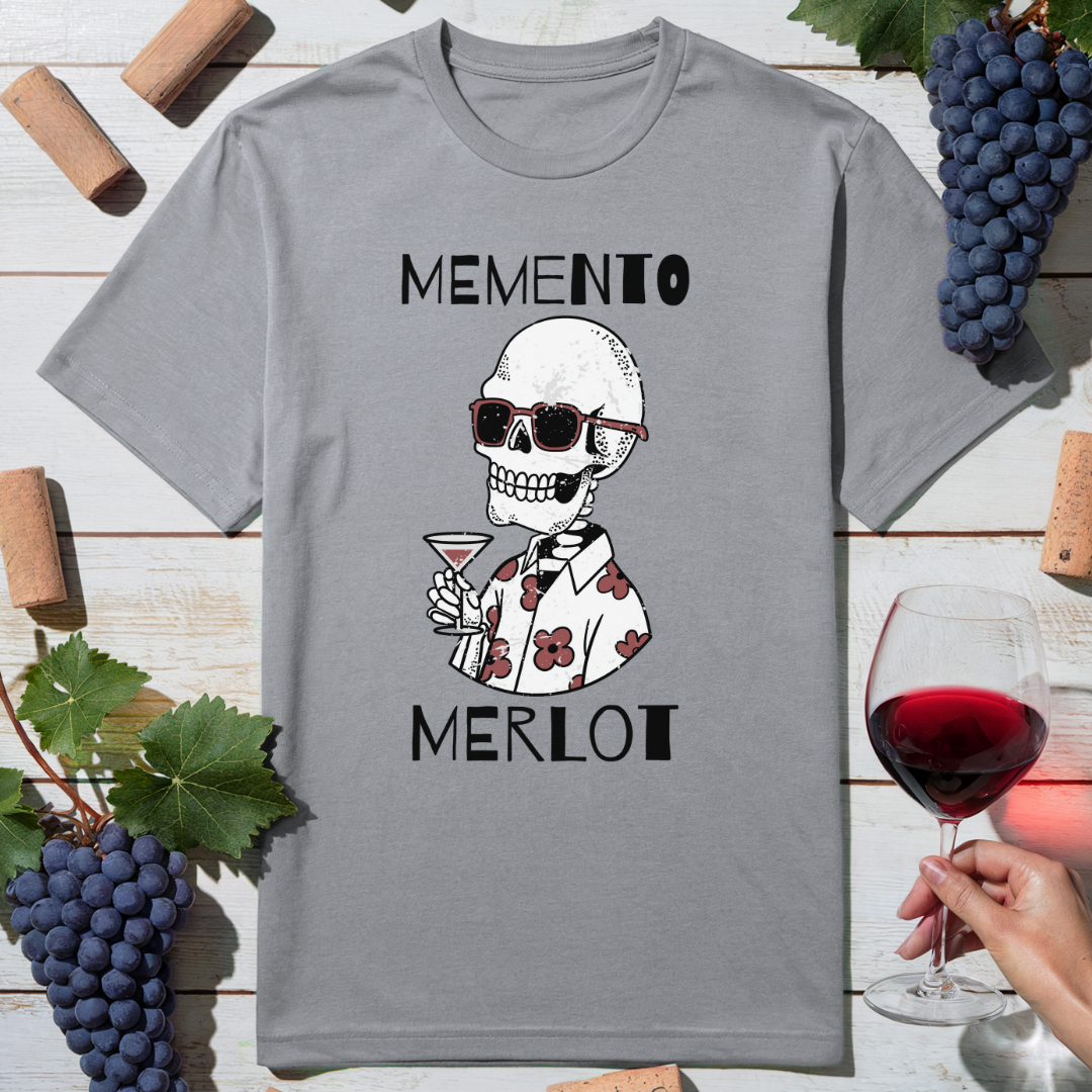 Skeleton Merlot T-Shirt