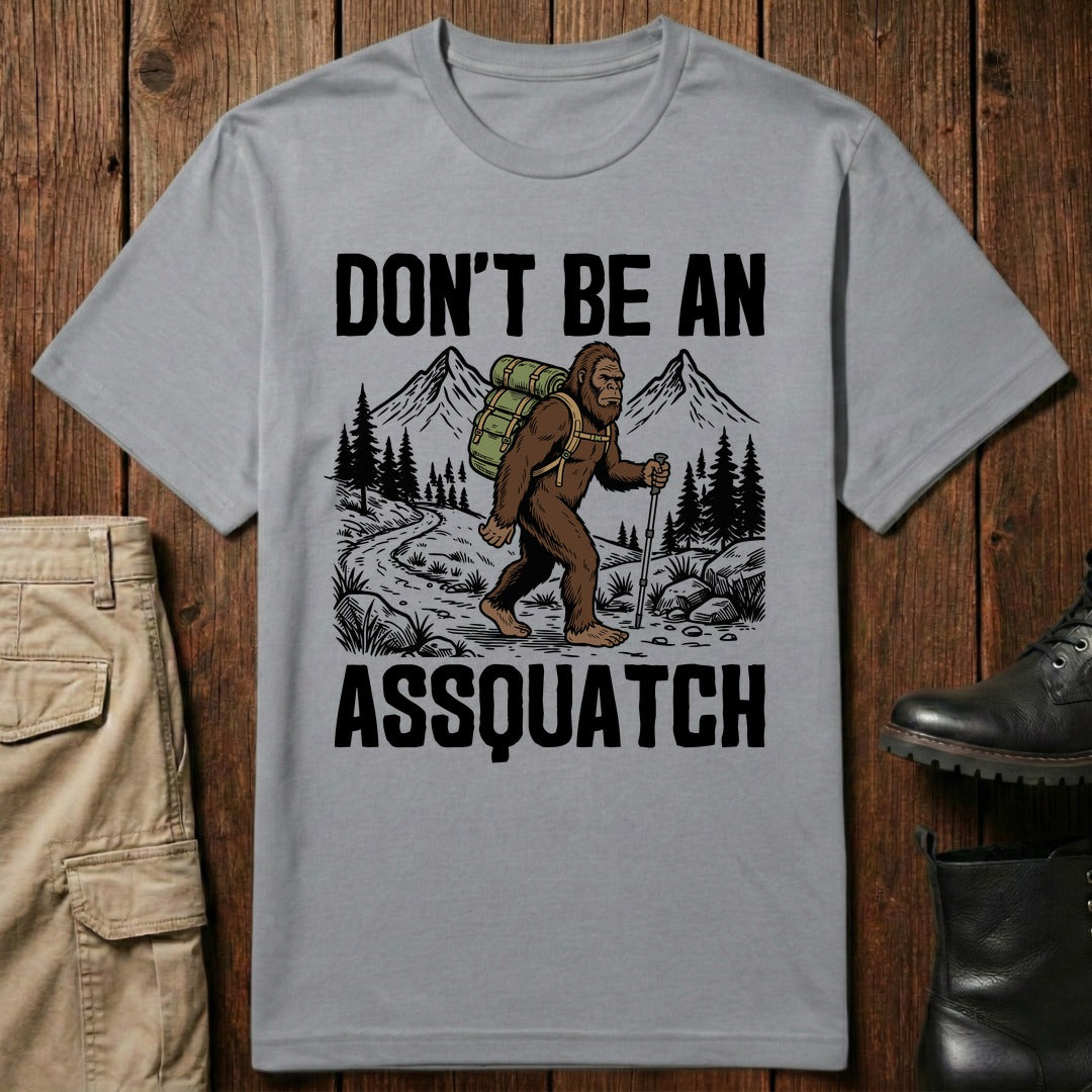 Assquatch Hiking Trail T-Shirt