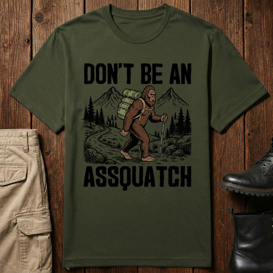 Assquatch Hiking Trail T-Shirt