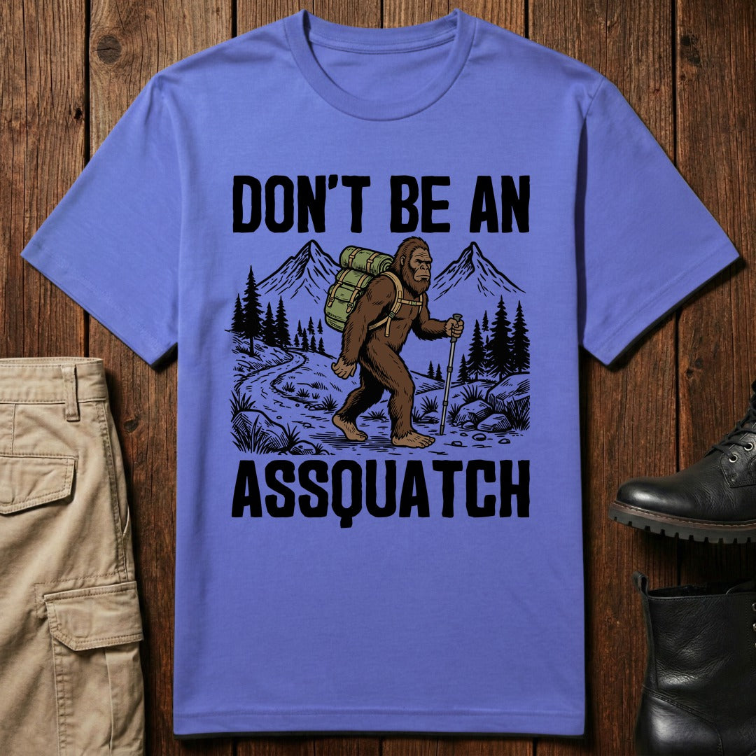 Assquatch Hiking Trail T-Shirt
