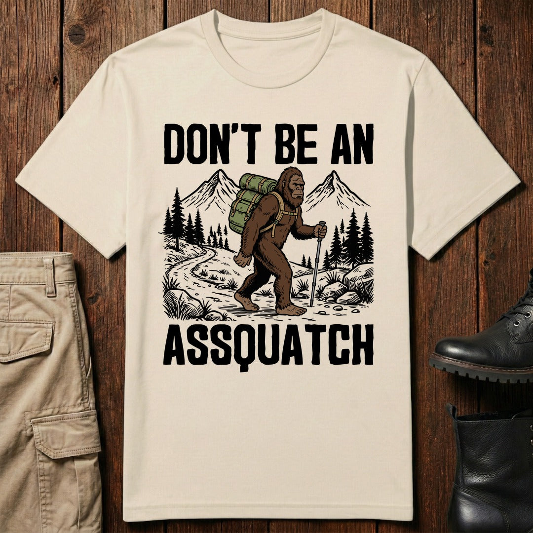 Assquatch Hiking Trail T-Shirt