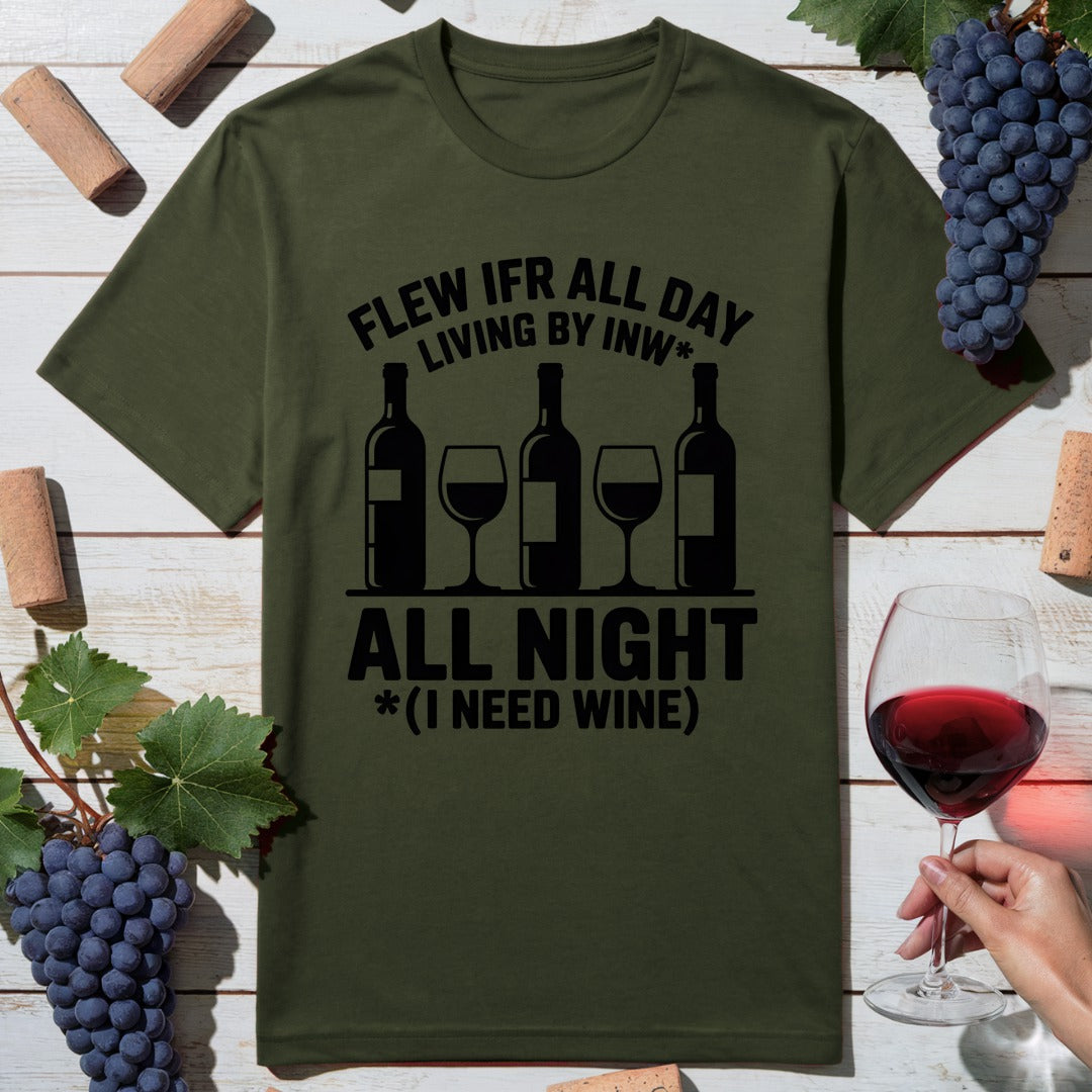 Aviation Wine T-Shirt
