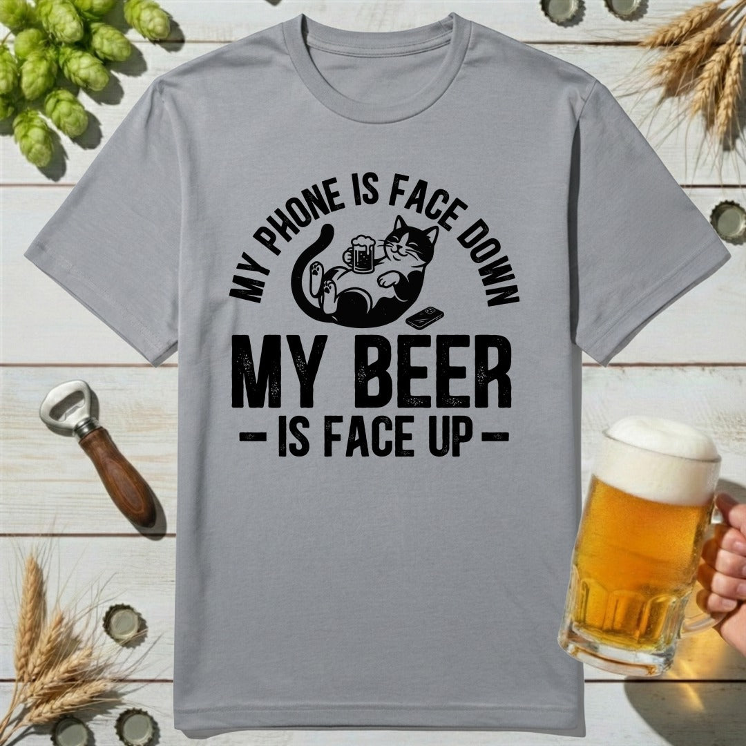 Beer Face Up T-Shirt