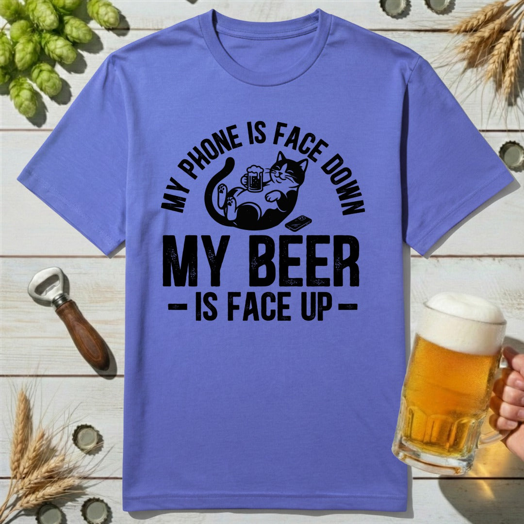 Beer Face Up T-Shirt
