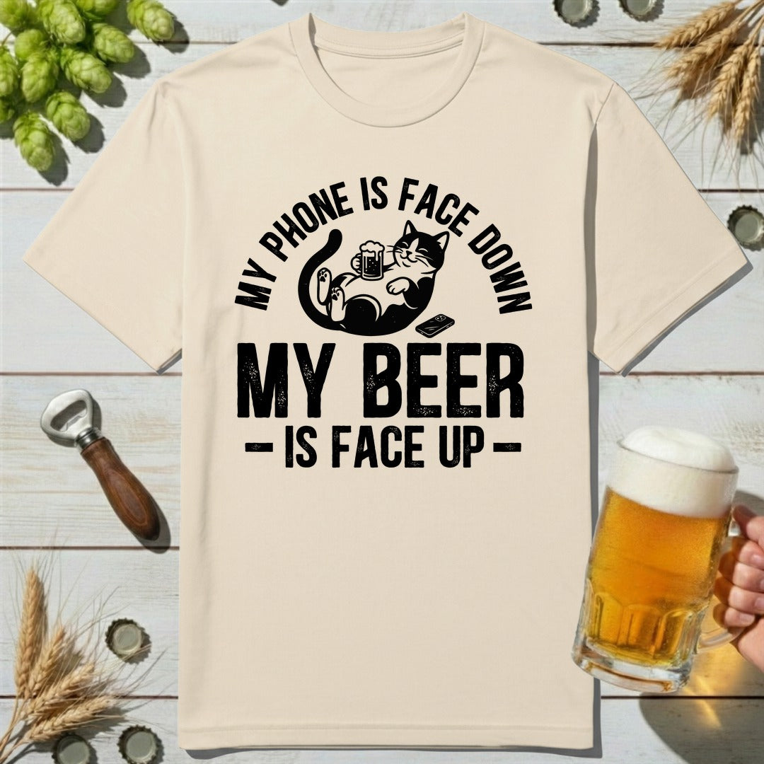 Beer Face Up T-Shirt