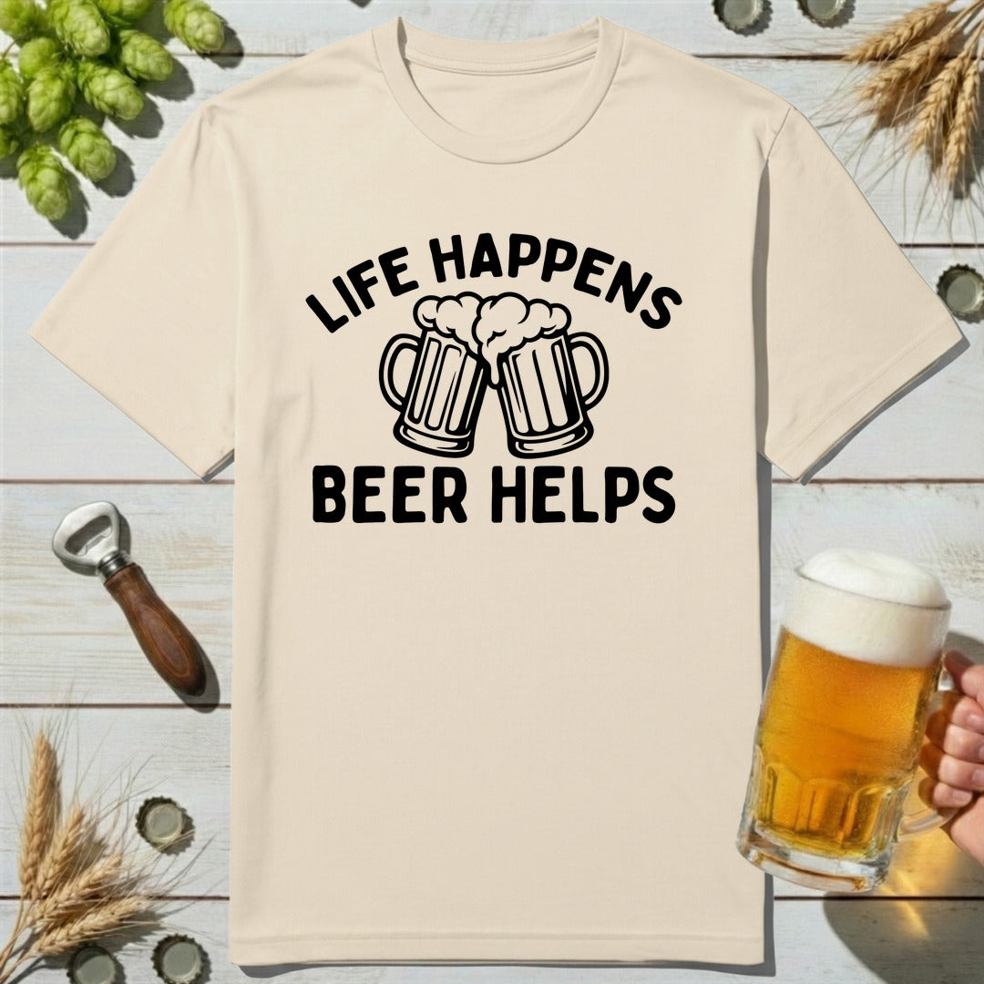 Beer Helps T-Shirt