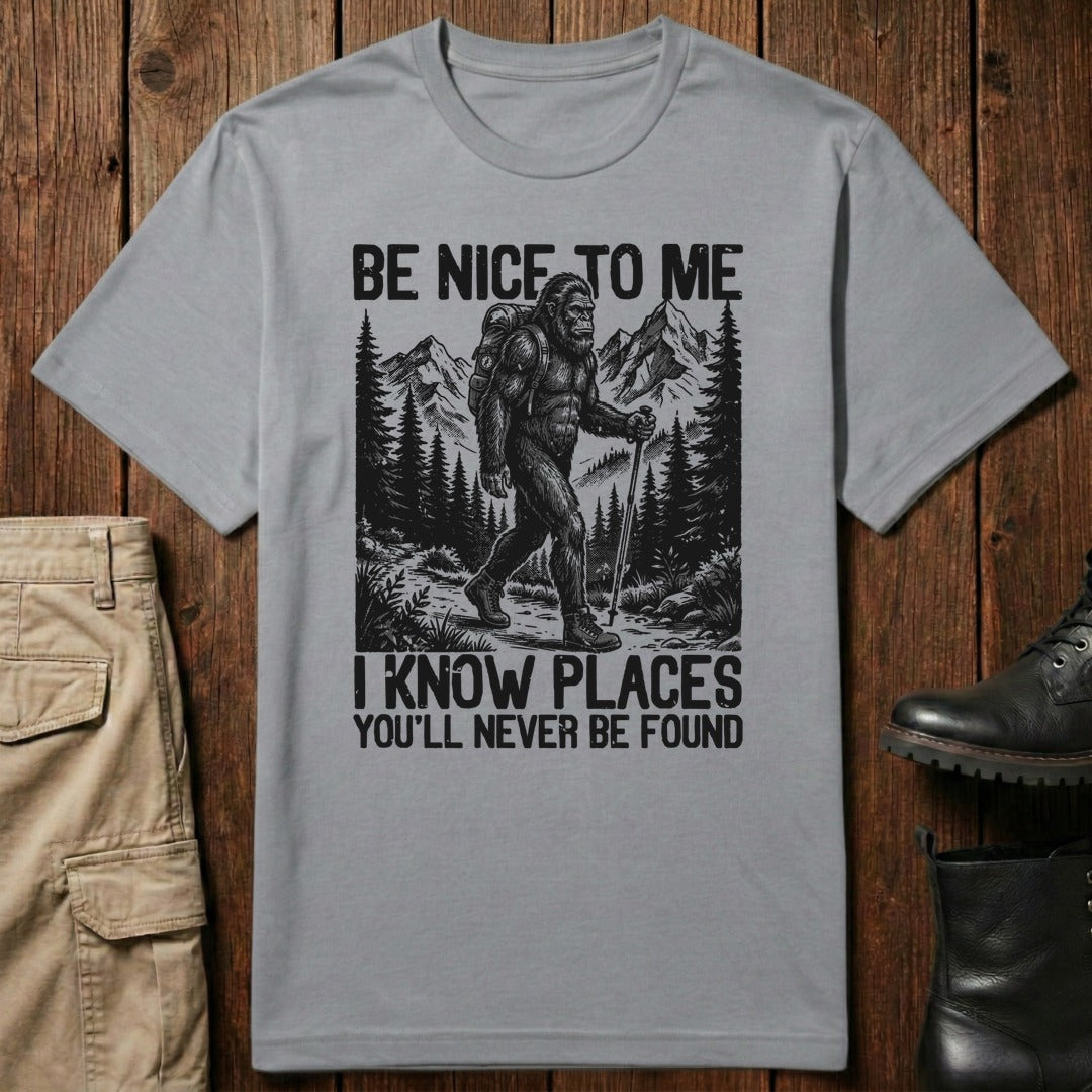 Bigfoot Places T-Shirt