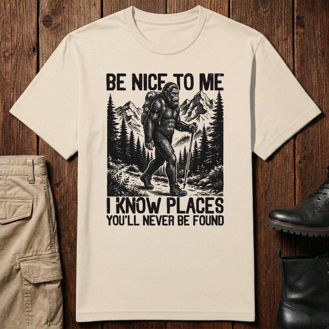 Bigfoot Places T-Shirt