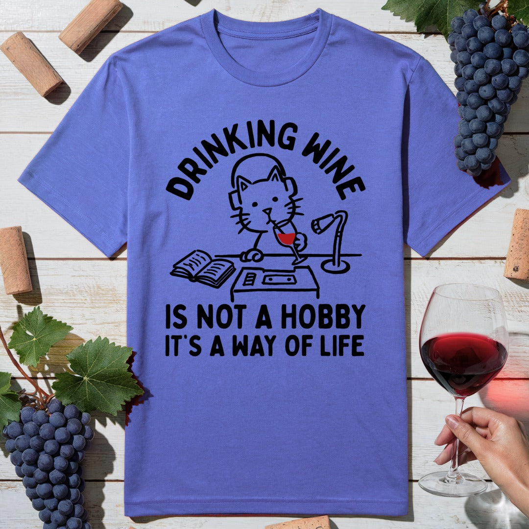 Cat Wine T-Shirt