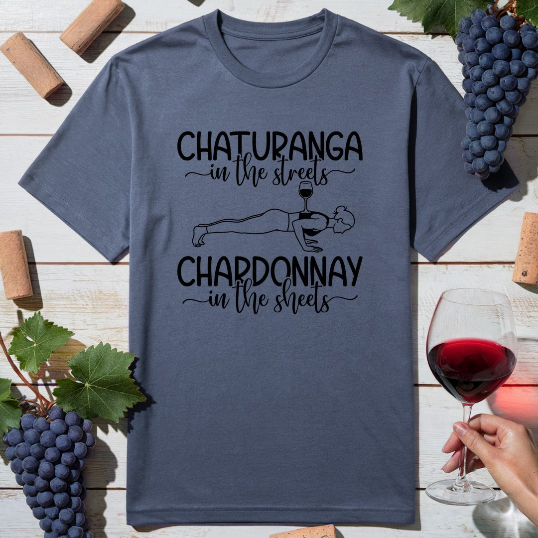 Chaturanga Chardonnay Streets T-Shirt