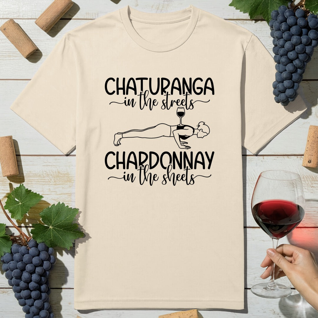 Chaturanga Chardonnay Streets T-Shirt