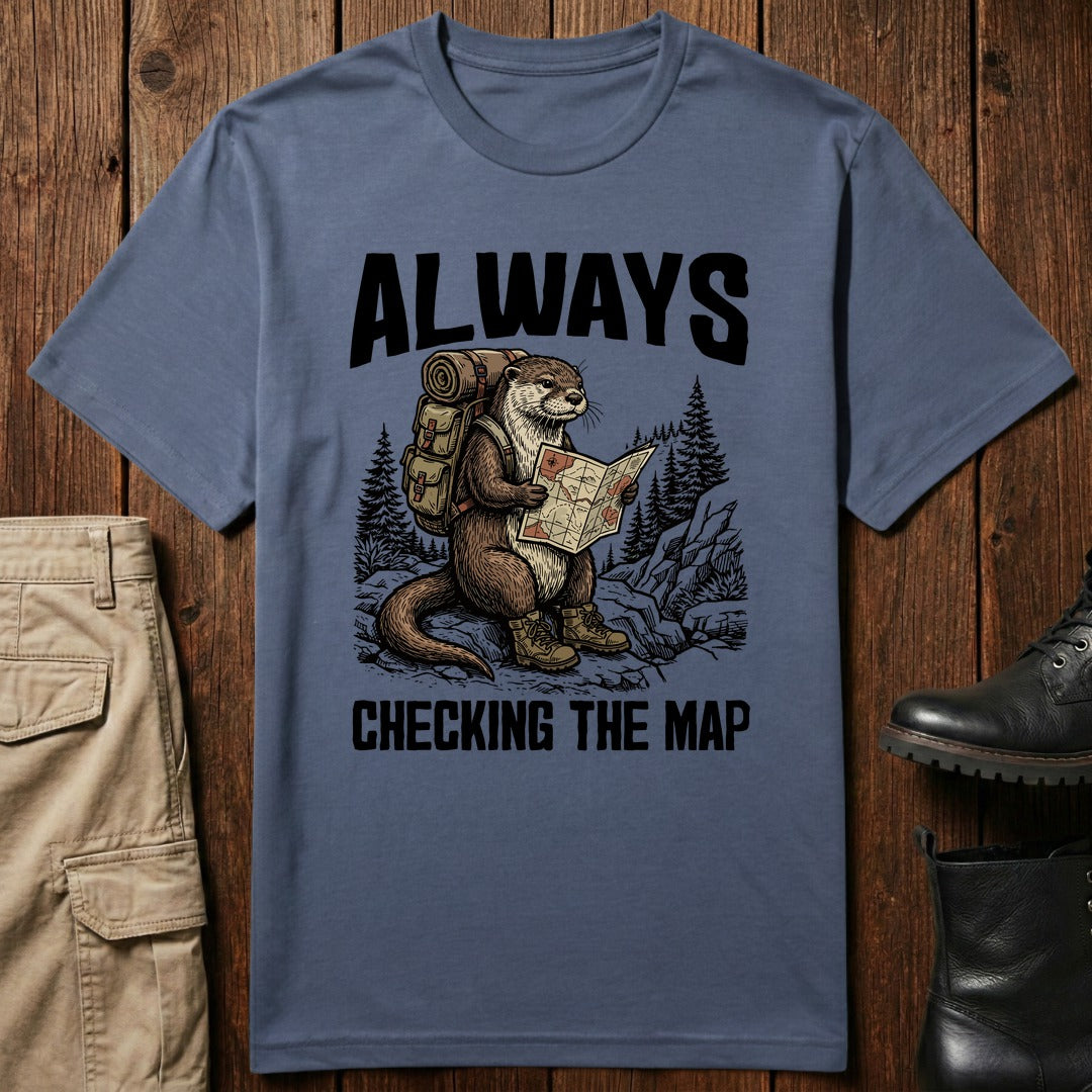 Checking Map T-Shirt