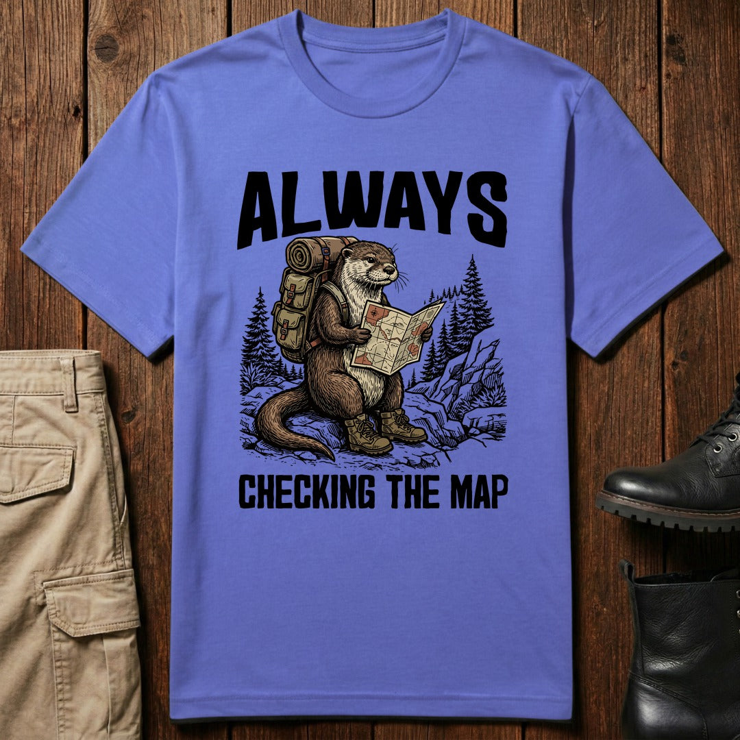 Checking Map T-Shirt