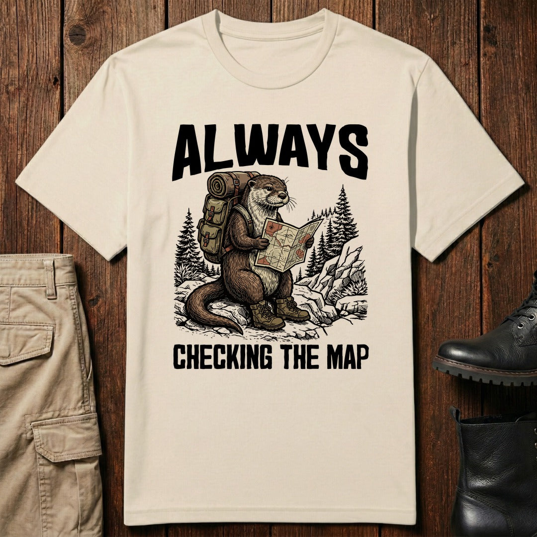 Checking Map T-Shirt