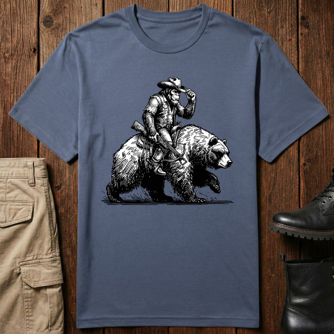 Cowboy Bigfoot T-Shirt