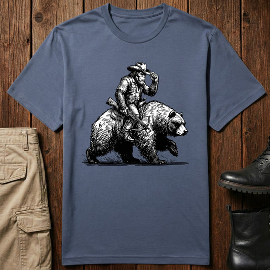 Cowboy Bigfoot T-Shirt