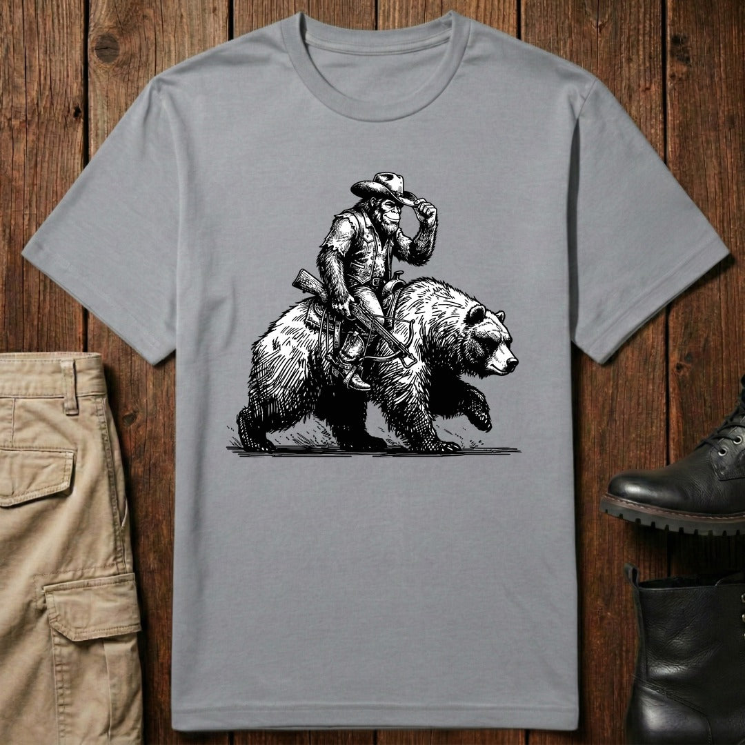 Cowboy Bigfoot T-Shirt