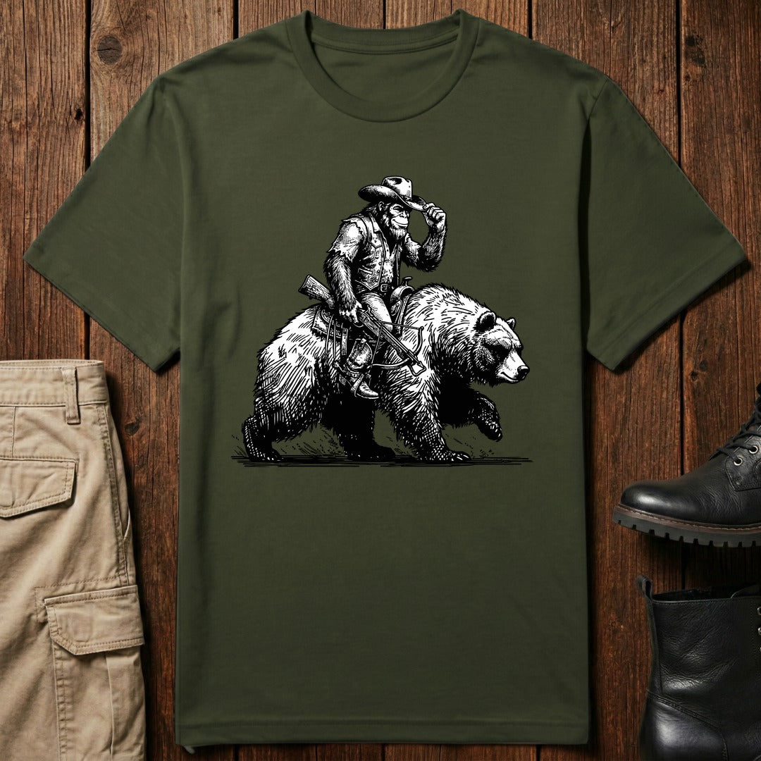 Cowboy Bigfoot T-Shirt
