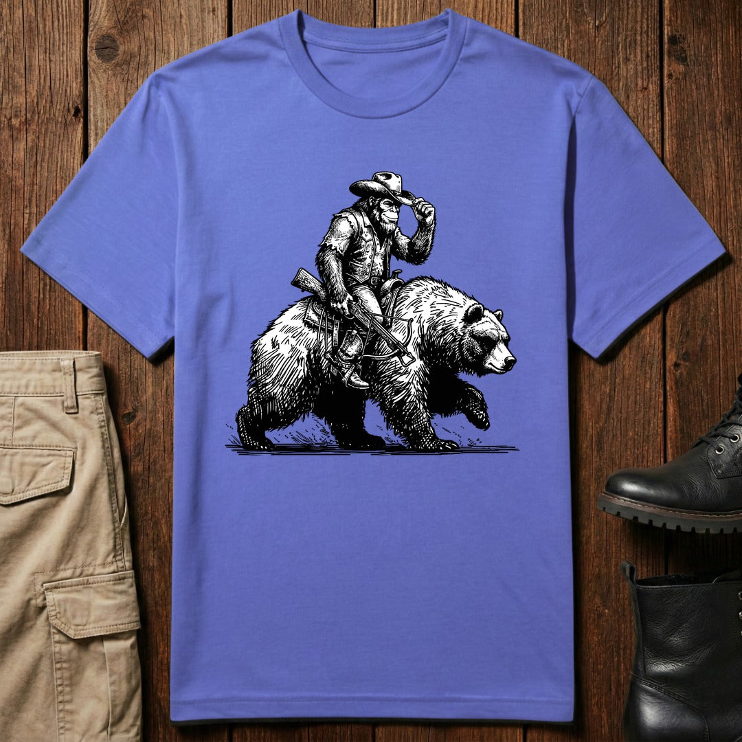 Cowboy Bigfoot T-Shirt