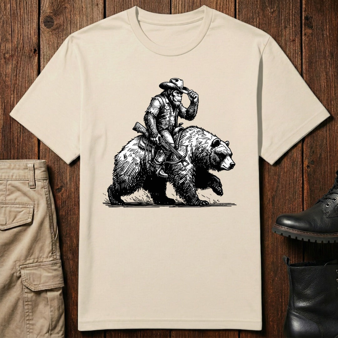 Cowboy Bigfoot T-Shirt