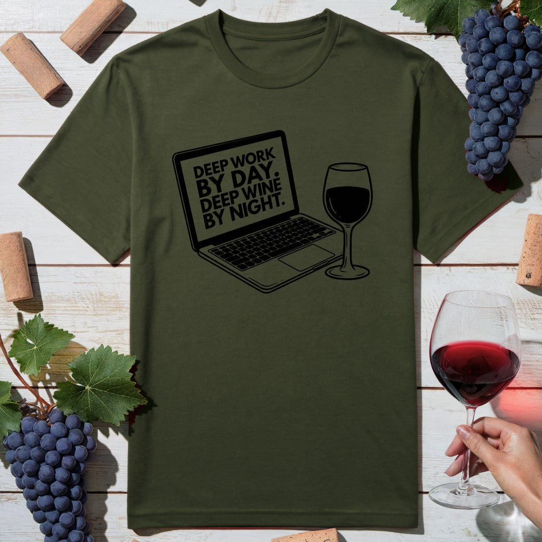 Deep Work Wine T-Shirt